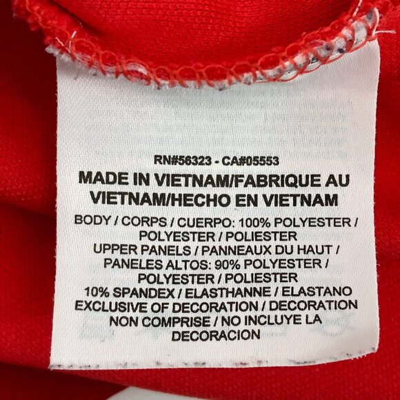 Nike Red Quarter Zip Lightweight Jacket | Men's Size L - Picture 3 of 6